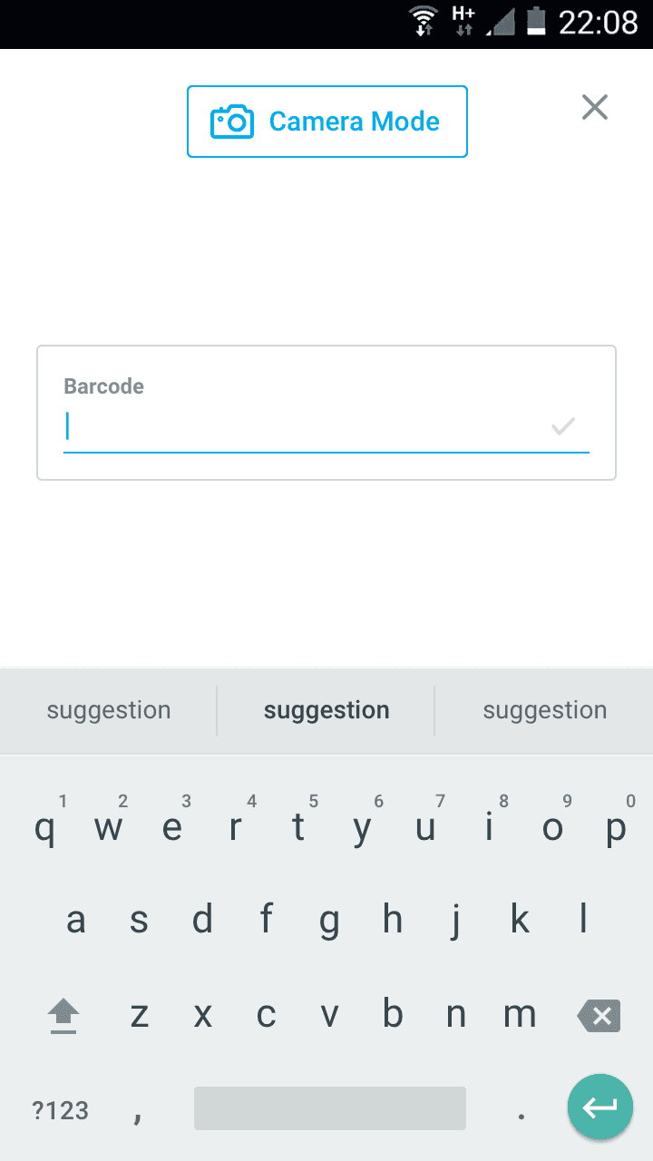 Scanner mode